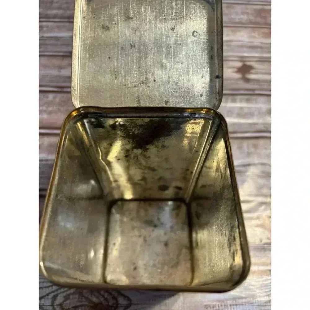 Vintage Monarch Cocoa Tin Empty LA Boston Pittsburgh New York - Picture 4 of 8